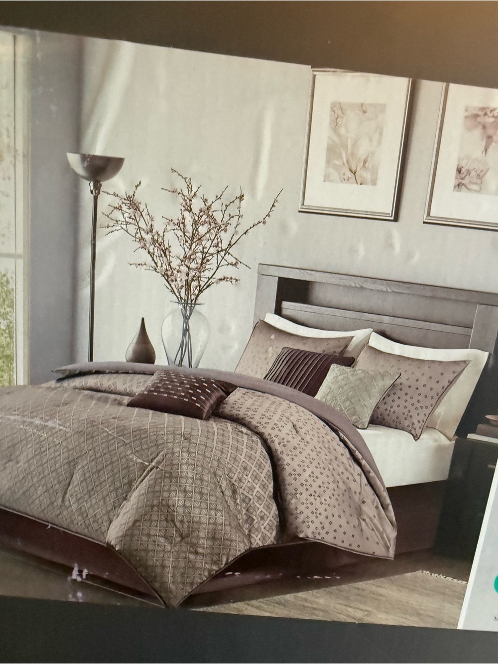 Madison Park King 7 Piece Comforter Set NIB